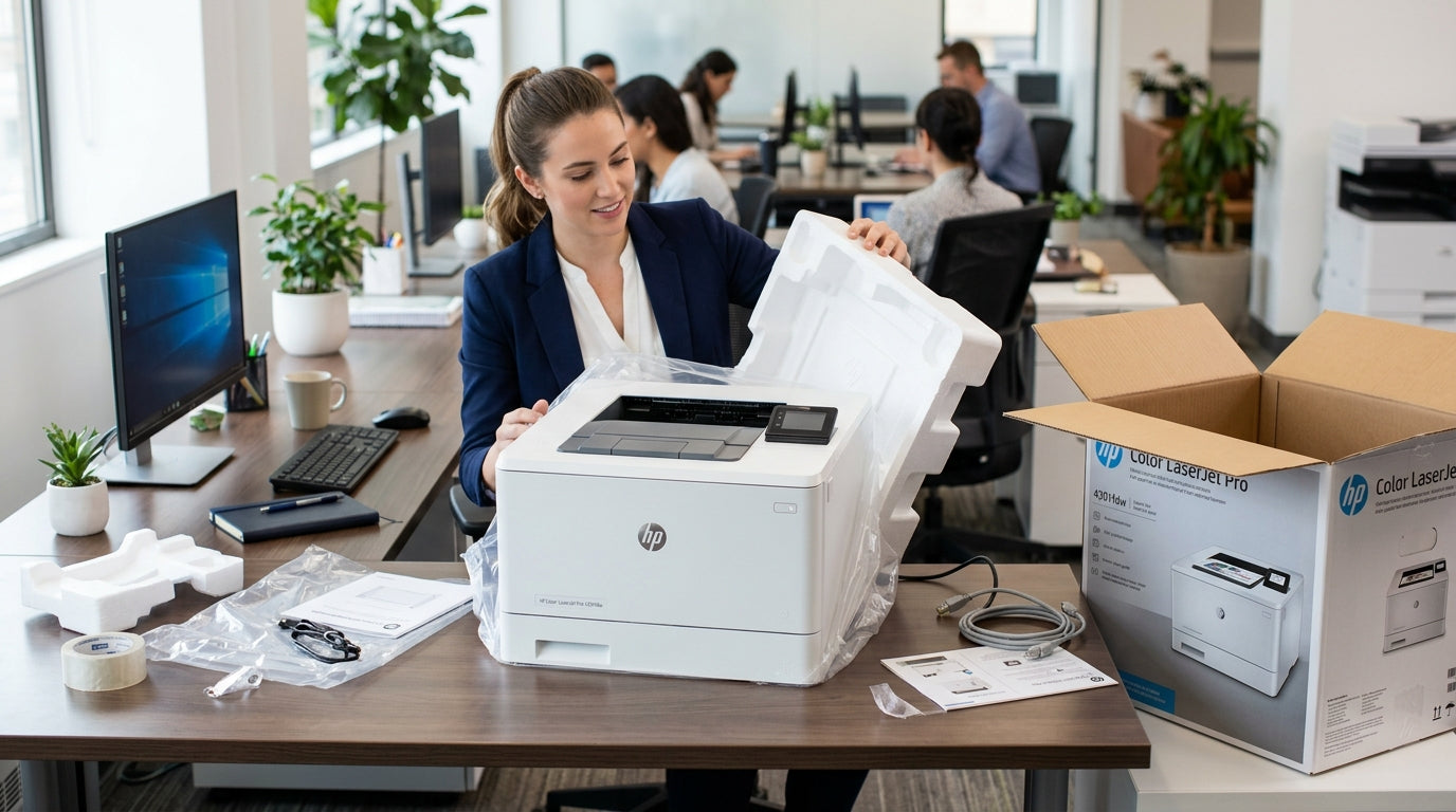 Printer Setup FAQ: First 24 Hours With Your New Laser Printer – windy ...