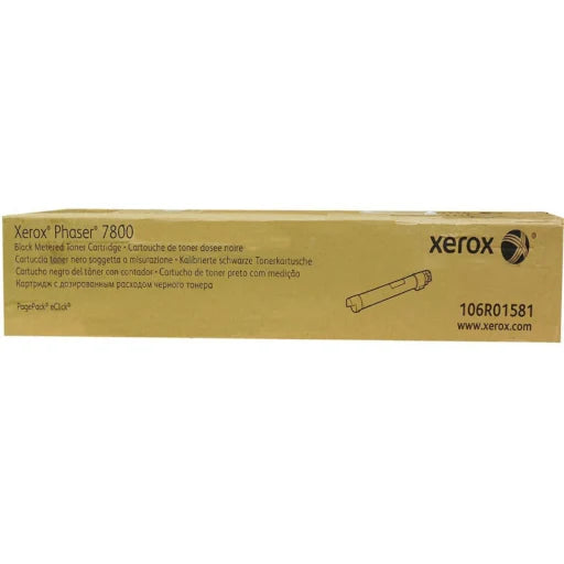 Xerox 106R01581 Phaser 7800 High Yield Black Toner Cartridge