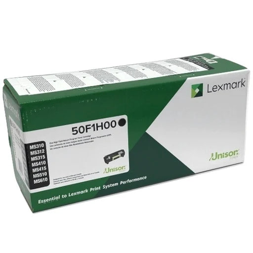 Lexmark 50F1H00 High Yield Black Toner Cartridge