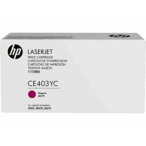 HP LaserJet Magenta Toner Cartridge CE403YC