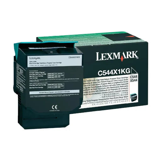 Lexmark C544X1CG Extra High‑Yield Cyan Toner Cartridge