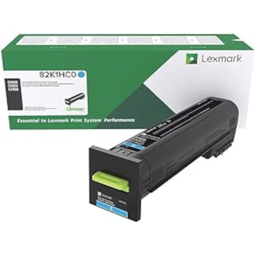 Lexmark Cyan Toner Cartridge 82K0HCG CX
