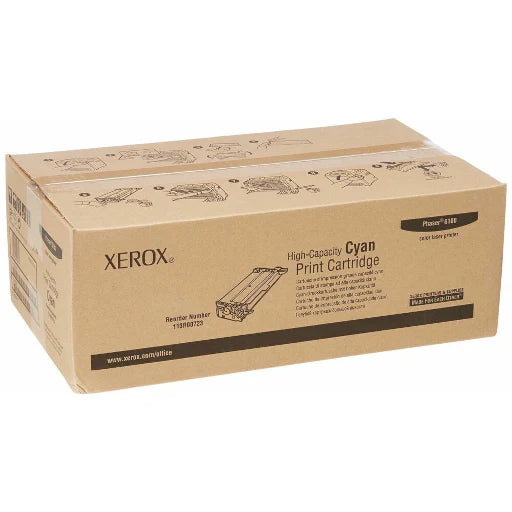 Xerox 113R00723 Cyan High-Yield Toner Cartridge