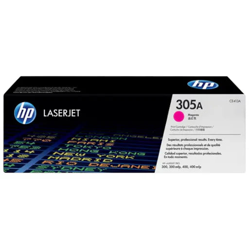 HP CE413A (305A) LaserJet Pro 300 / 400 Magenta Toner Cartridge