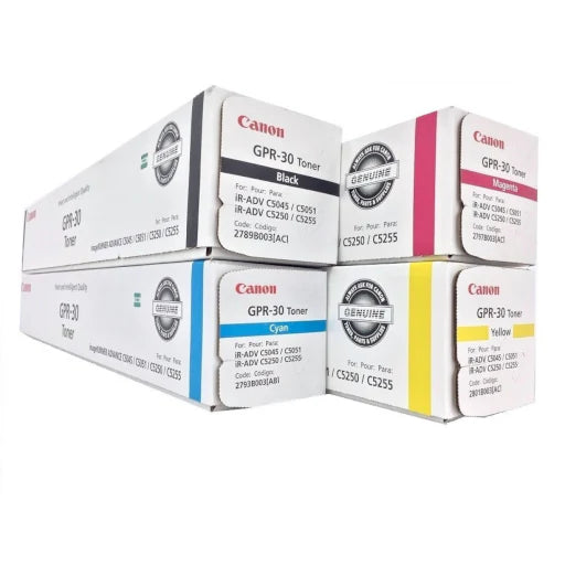 Canon GPR-30 Toner Cartridge Set 2789B003 2793B003 2797B003 2801B003