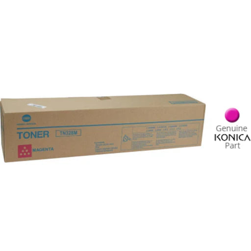 Konica Minolta TN-328 Magenta Toner Cartridge AAV8330 Bizhub