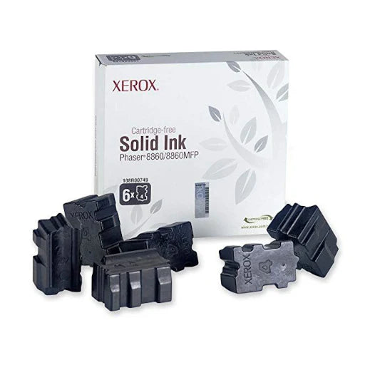 Xerox 108R00749 Black Solid Ink (6 Sticks)
