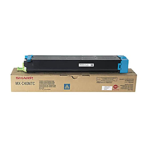 Sharp Cyan Toner Cartridge MX-C40NTC MX-C40