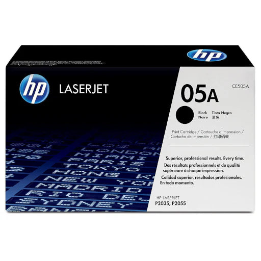 HP LaserJet 05A Black Toner Cartridge CE505A