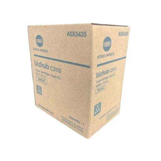 Konica Minolta TNP-51C (A0X5435) Cyan Toner Cartridge