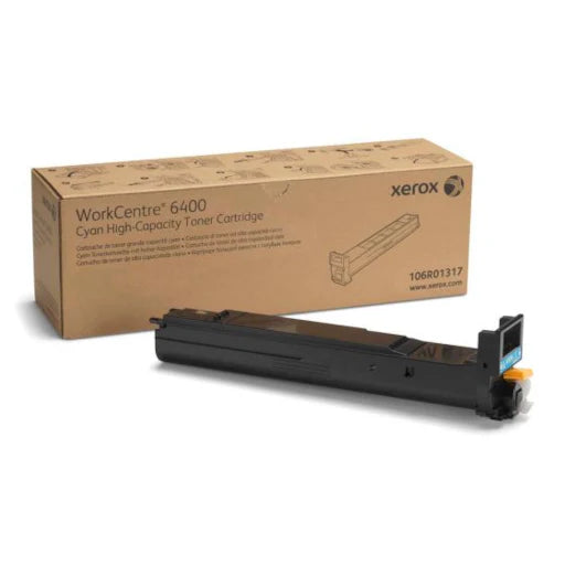 Xerox 106R01317 High Yield Cyan Toner Cartridge