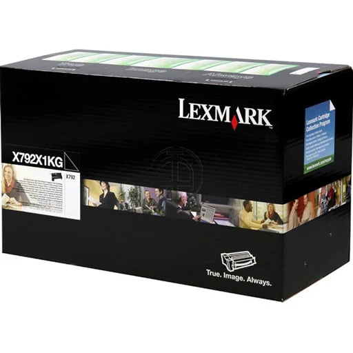 Lexmark X792X1KG Black Extra High Yield Toner Cartridge