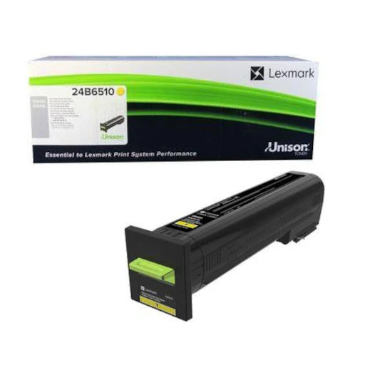 Lexmark 24B6510 Extra High Yield Yellow Toner Cartridge