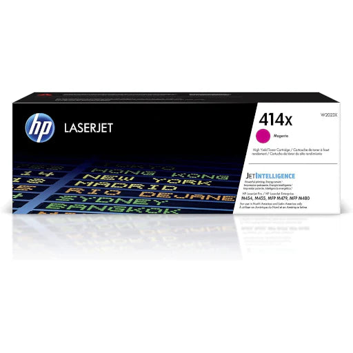 HP LaserJet 414X Magenta Toner Cartridge W2023X Pro M454 M479