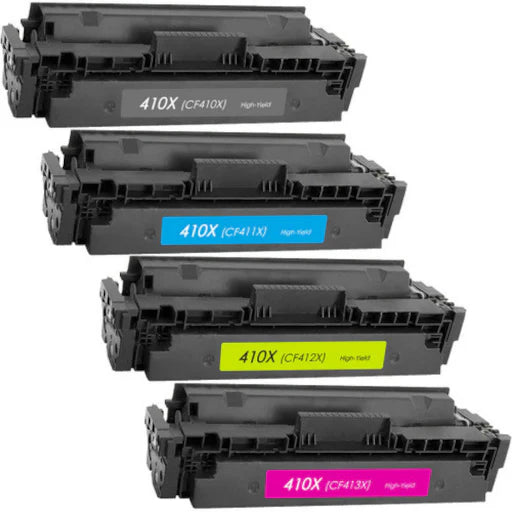 HP LasrerJet CF410X Full Set Toner Cartridges
