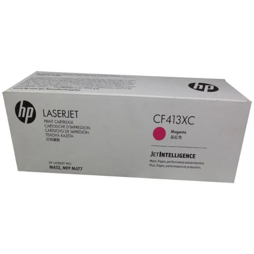 HP LaserJet Magenta Toner Cartridge CF413XC Pro
