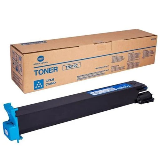 Konica Minolta 8938-704 (TN-312C) Cyan Toner Cartridge
