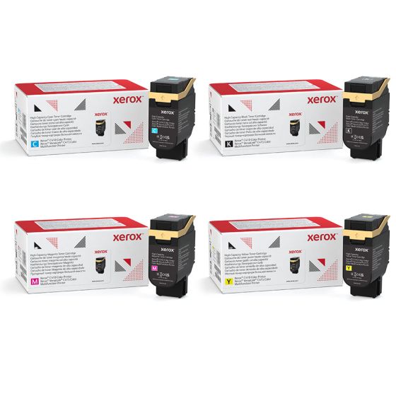 Xerox VersaLink C410 Metered Toner Cartridge Set CMYK