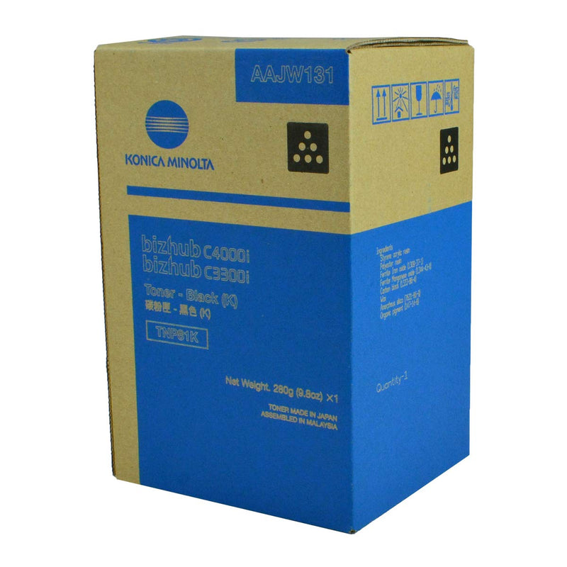 Konica Minolta C3300i TNP81K Black Toner Cartridge AAJW131
