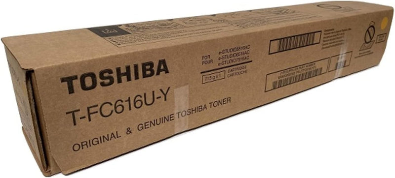 Toshiba T‑FC616U‑Y Yellow Toner Cartridge