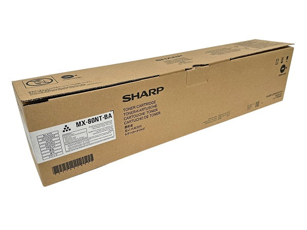 Sharp MX-80NTBA Black Toner Cartridge MX80NTBA