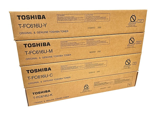 Toshiba T-FC616U-Set CMYK Toner Cartridge Set