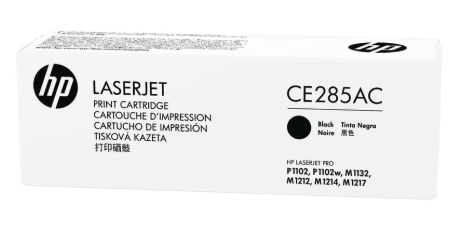 HP LaserJet 85A Black Toner Cartridge (CE285AC)
