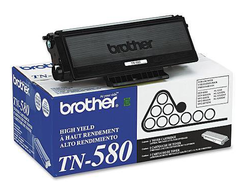 Brother High Yield Black Toner Cartridge (TN-580)