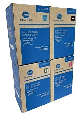 Juego de tóner TNP81 para Konica Minolta C3300i