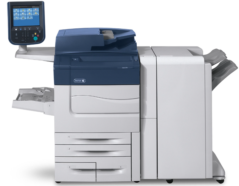 Xerox Color C60 with BR Office Finisher (Staple & 2/3 Hole Punch)