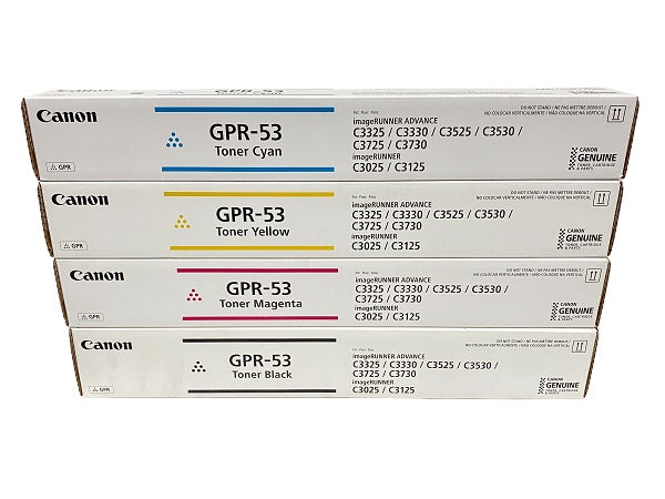 Canon GPR-53 Full Set Toner Cartridge