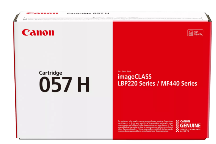 Canon 057H Black High Yield Toner Cartridge (3010C001AA)
