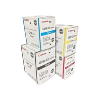 Canon GPR-23 Full Set Toner Cartridges (Black, Cyan, Magenta, Yellow)