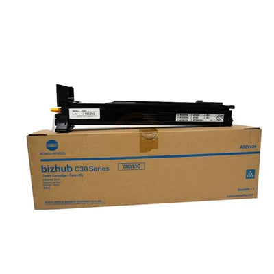 Konica Minolta TN-313C (A06V434) Cyan Toner Cartridge