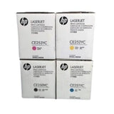 HP 504A (CE250A / CE251A / CE252A / CE253A) CMYK Toner Cartridge Set
