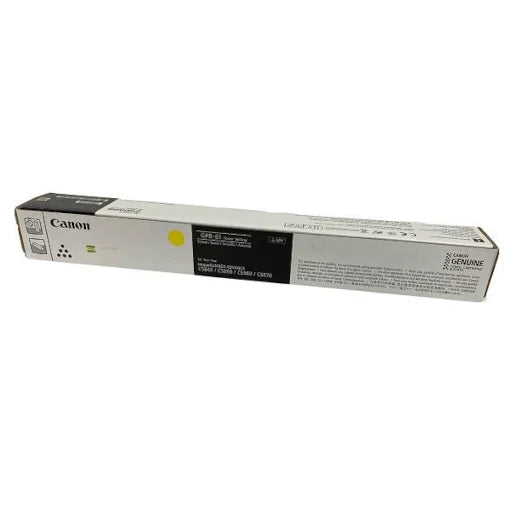 Canon 3766C003AA (GPR‑61) High Capacity Yellow Toner Cartridge