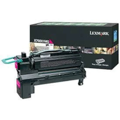 Lexmark X792X1MG Extra High Yield Magenta Toner Cartridge