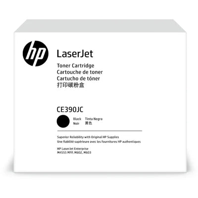 HP CE390JC High Yield Black Toner Cartridge