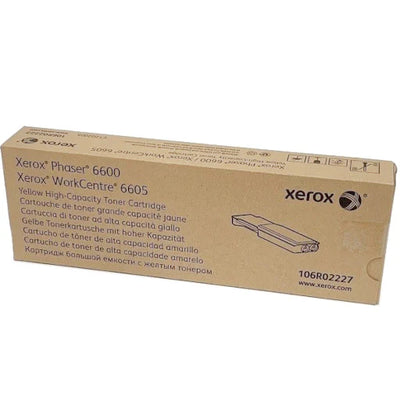 Xerox Yellow Toner Cartridge 106R02227 Phaser 6600 WorkCentre 6605