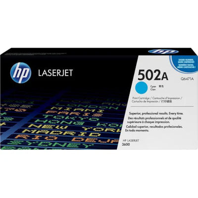 HP Q6471A 502A Cyan Toner Cartridge