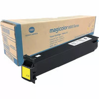 Konica Minolta A0D7233 magicolor 8650DN Yellow Toner Cartridge