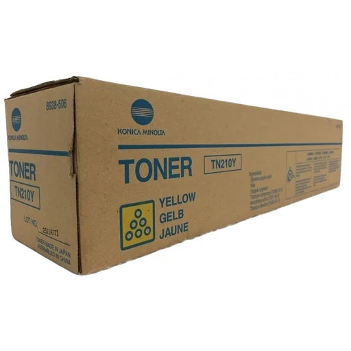 Konica Minolta 8938-506 (TN210Y) Yellow Toner Cartridge