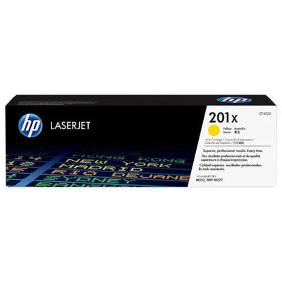 HP LaserJet 201X Yellow Toner Cartridge CF402X Color
