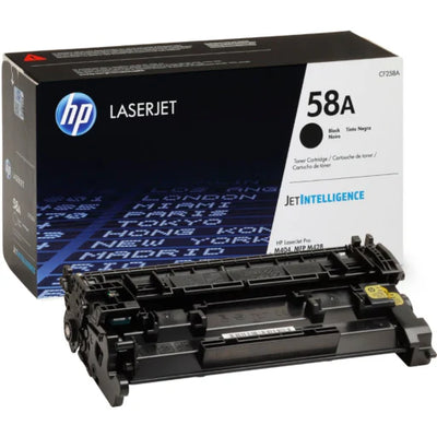 HP 58A (CF258A) Black Standard Yield Toner Cartridge