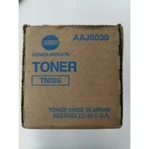 Konica Minolta AAJ6030 (TN‑326) Black Toner Cartridge