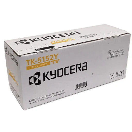 Kyocera TK-5152Y Yellow Toner Cartridge ECOSYS M