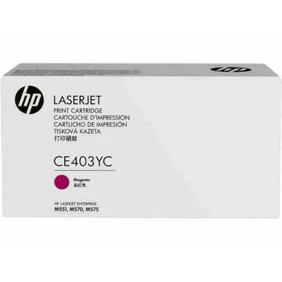 HP LaserJet Magenta Toner Cartridge CE403YC