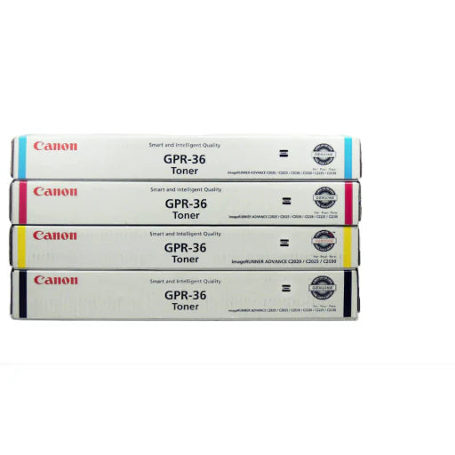 Canon GPR-36Toner Cartridge Set 3782B003 3783B003 3784B003 3785B003