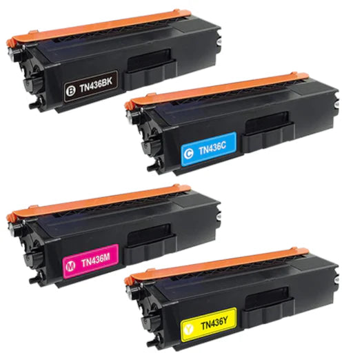 Brother TN-436 CMYK Super High Yield Toner Cartridge Set