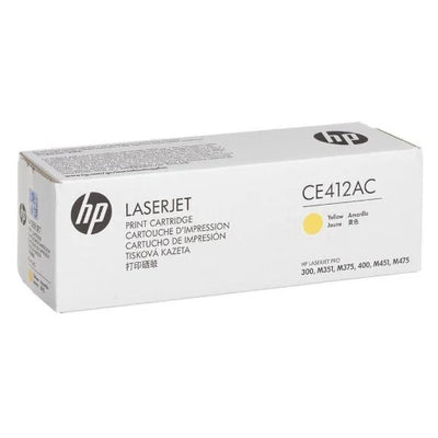 HP CE412AC Standard Yield Yellow Toner Cartridge